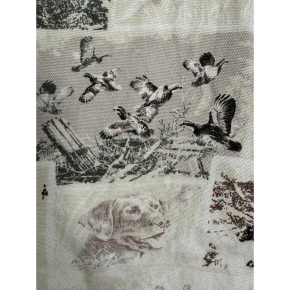 Woods & Water Outfitters Button Up Work Shirt Hunting Dogs and Ducks Size Large - Picture 4 of 9